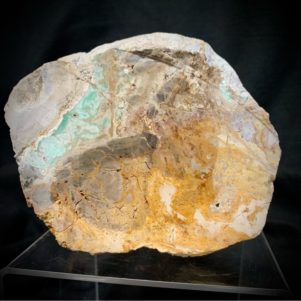 Quartz & Chalcedony Nodule – Cut Face Display Specimen – 3 lb 3.8 oz